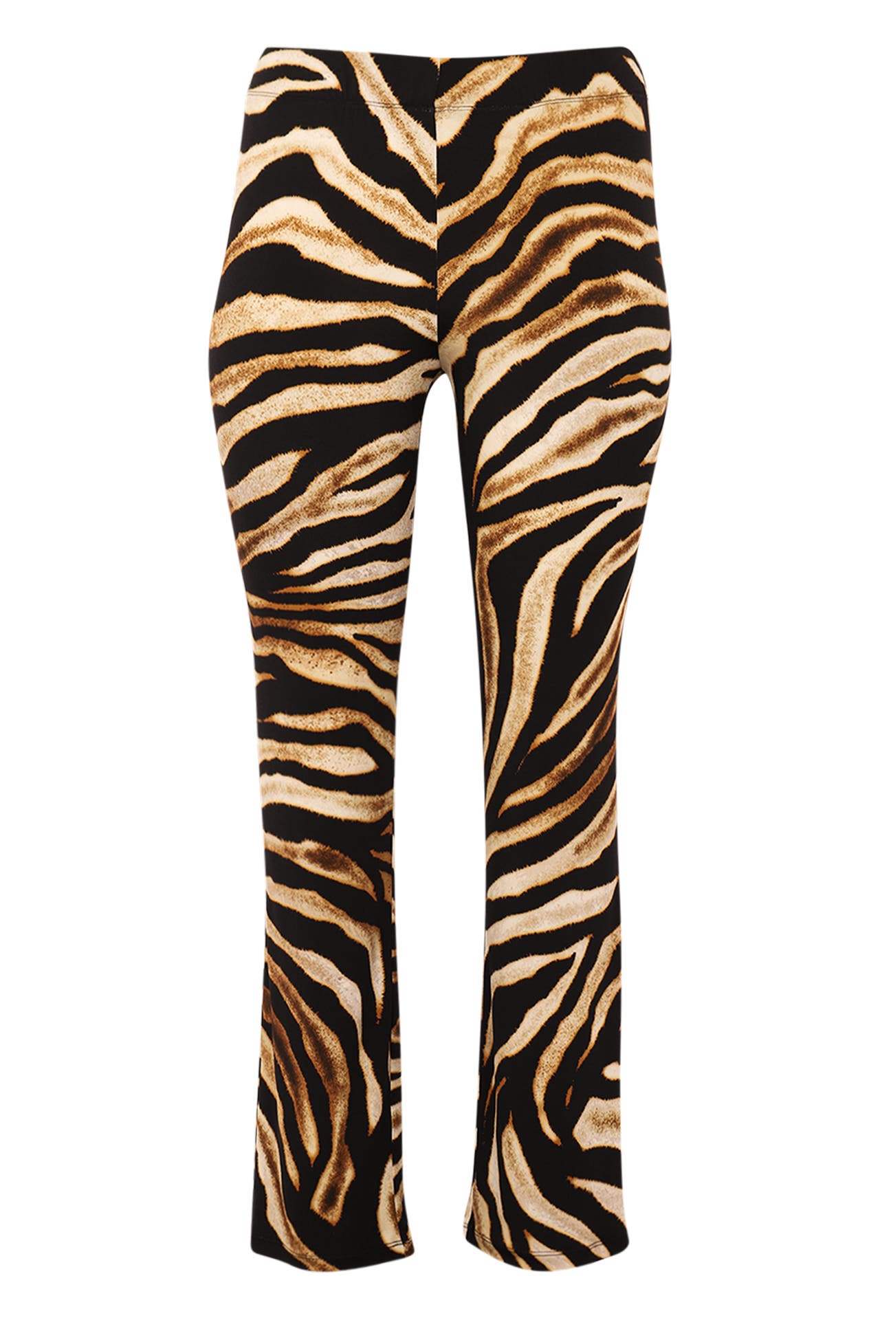 YOEK Stoffhose mit einem elastischen Bund mid brown Straight, Bild 1