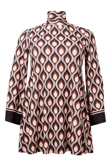 YOEK Tunika Lockere Passform lila