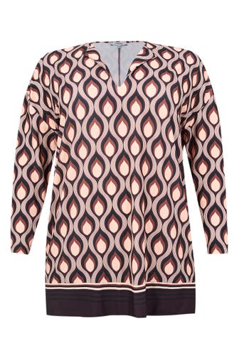 YOEK Top mit Druck lila