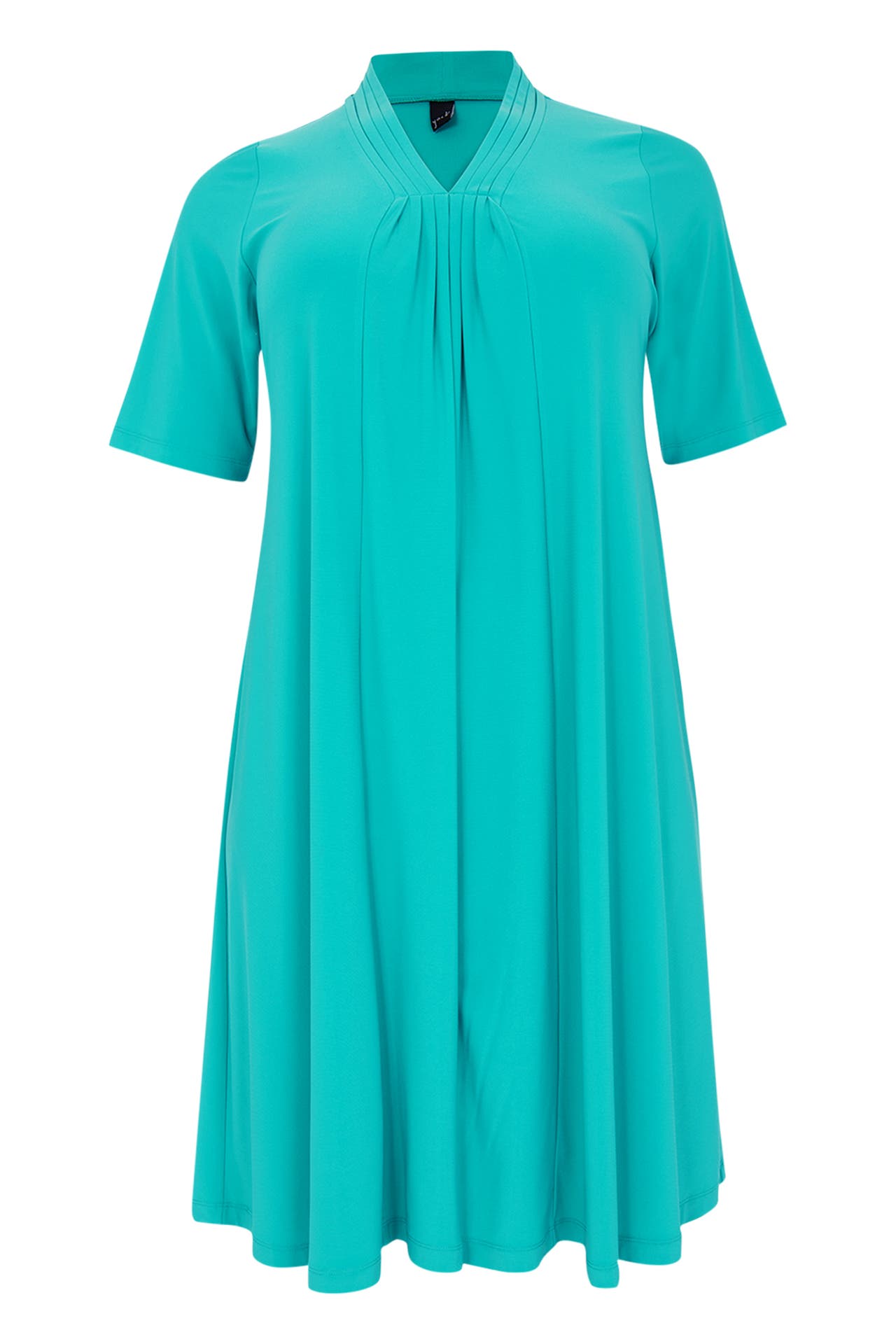 YOEK Casual-Kleid mit falten türkis, Bild 1