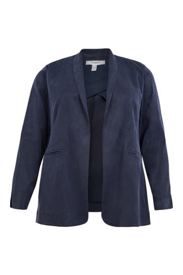 YOEK Blazer Flare Fit blau