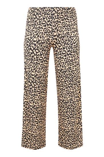 YOEK Stoffhose mit einem elastischen Bund schwarz Straight