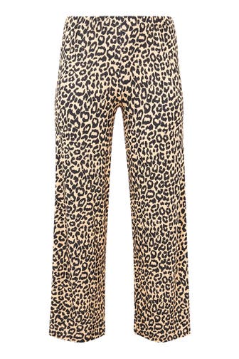 YOEK Stoffhose mit einem elastischen Bund schwarz Straight