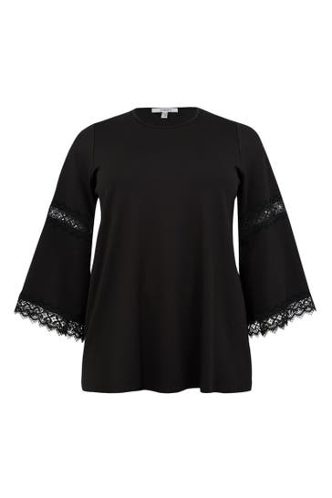 YOEK T-Shirt mit Druck schwarz