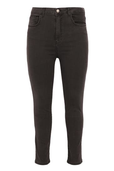 YOEK Stoffhose Skinny Fit grau Slim