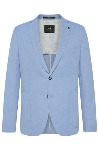 DIGEL Business-Sakko Edward Hellblau Modern Fit