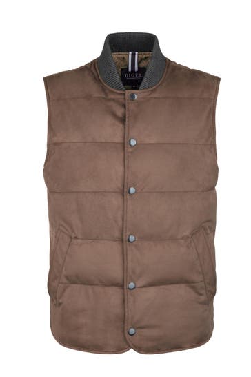 DIGEL Weste Erie Haselnuss