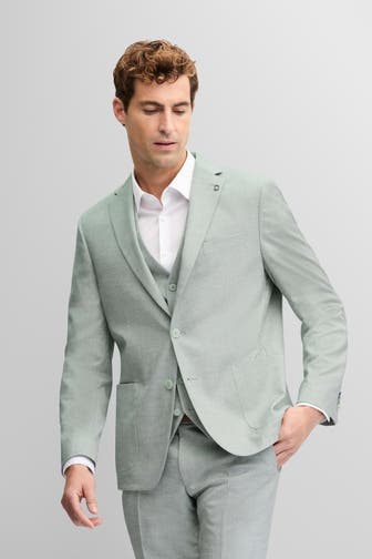DIGEL Business-Sakko Edward Hellgrün Modern Fit