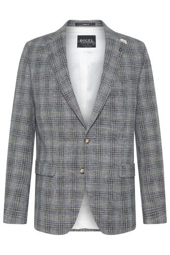 DIGEL Business-Sakko Ezzo-G Graubraun Modern Fit