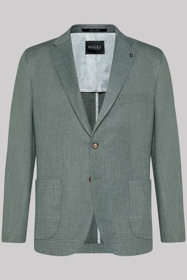 DIGEL Business-Sakko Edward Schilfgrün Modern Fit