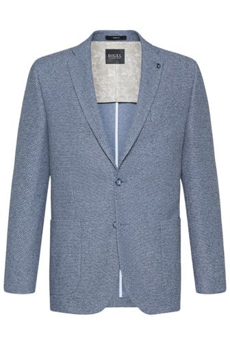 DIGEL Business-Sakko Edward-ST Mittelblau Modern Fit
