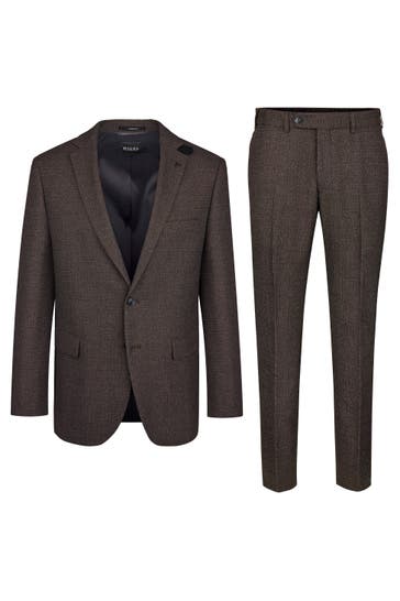 DIGEL Anzug Suit Modern Schwarz Modern Fit