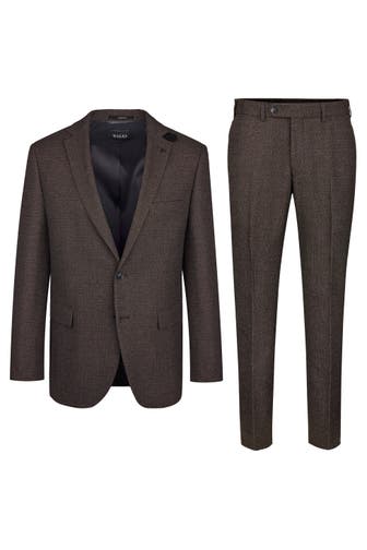 DIGEL Anzug Suit Modern Schwarz Modern Fit