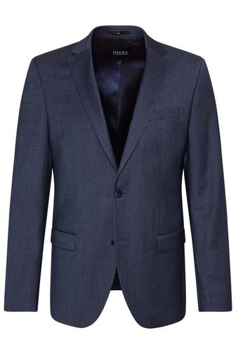 DIGEL Business-Sakko Keon Dunkelblau Slim Fit