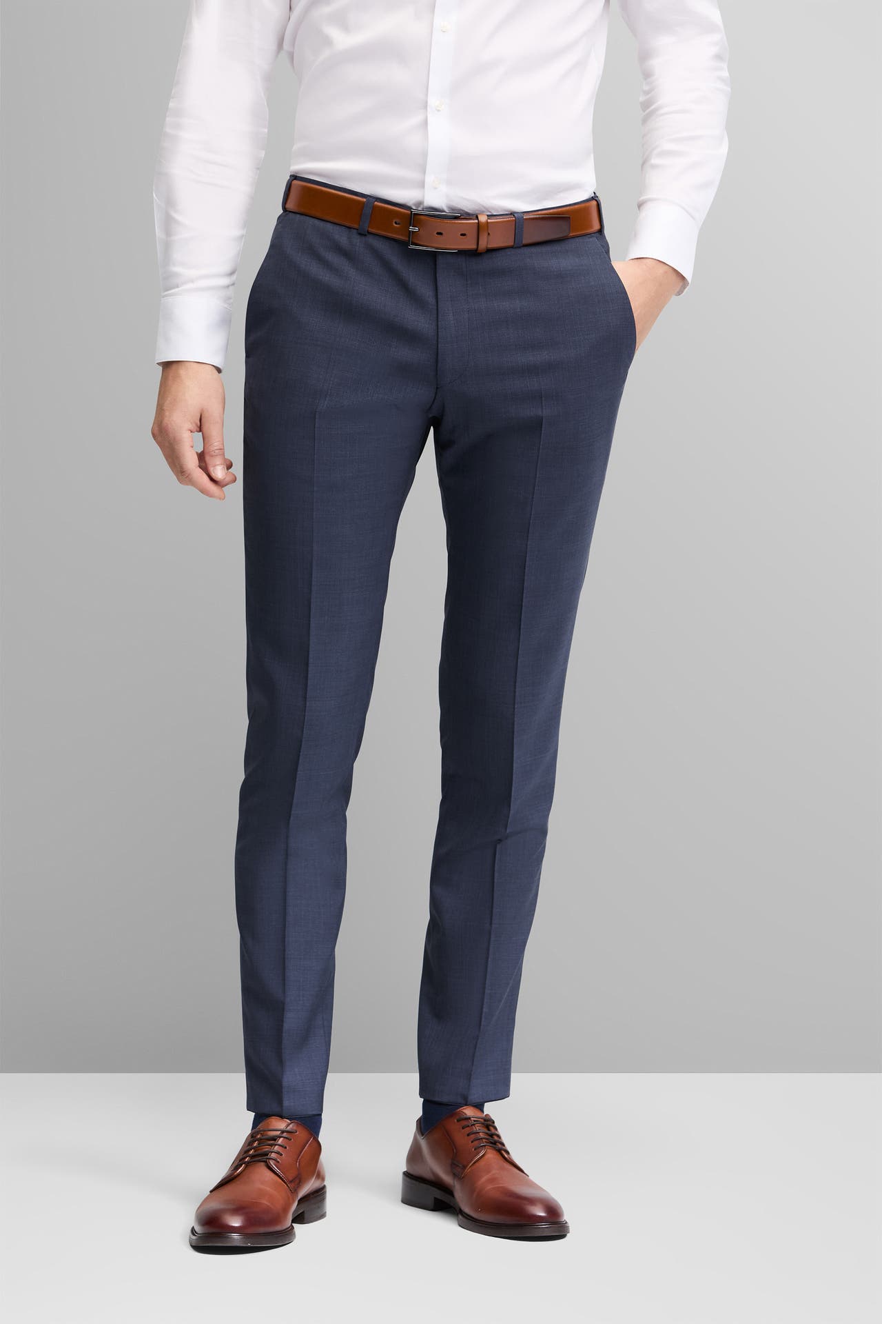 DIGEL Business-Hose Franco Mittelblau Slim, Bild 1
