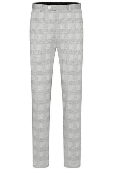 DIGEL Business-Hose Nanno-ST Hellgrau Slim