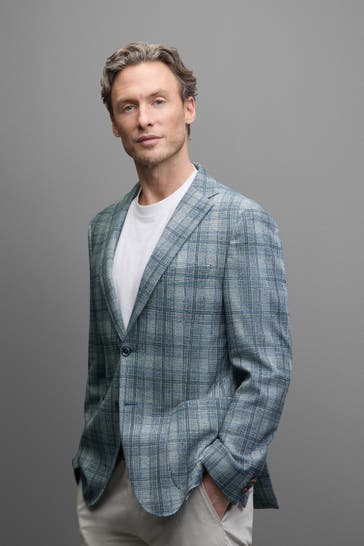 DIGEL Business-Sakko Edward-ST Schieferblau Modern Fit