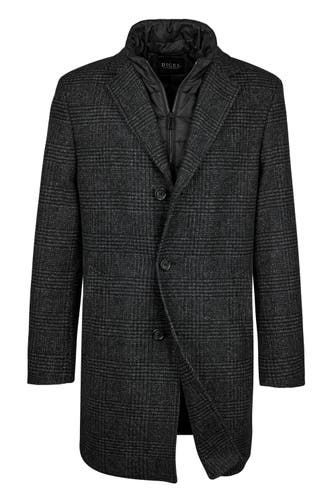 DIGEL Wollmantel Deus Schwarz