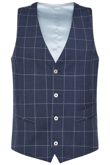 DIGEL Anzug Laurent Dunkelblau Slim Fit