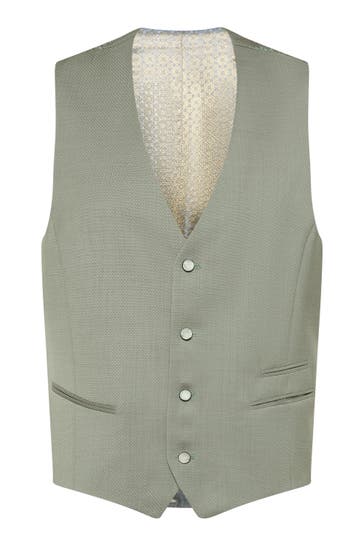 DIGEL Anzug Laurent Grün Slim Fit