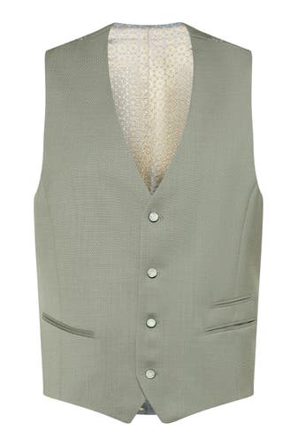 DIGEL Anzug Laurent Grün Slim Fit