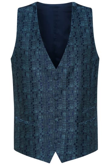 DIGEL Anzug Laurent Blau Slim Fit