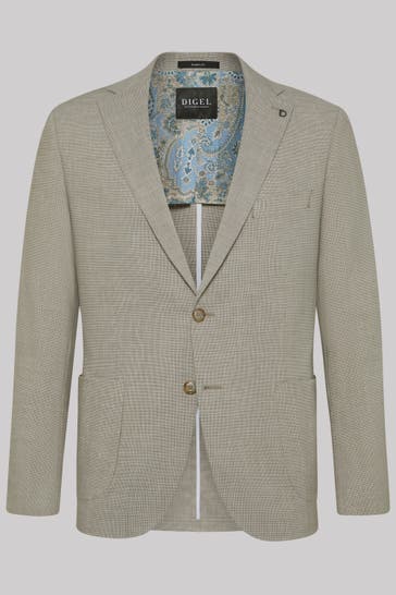 DIGEL Business-Sakko Edward Greige Modern Fit
