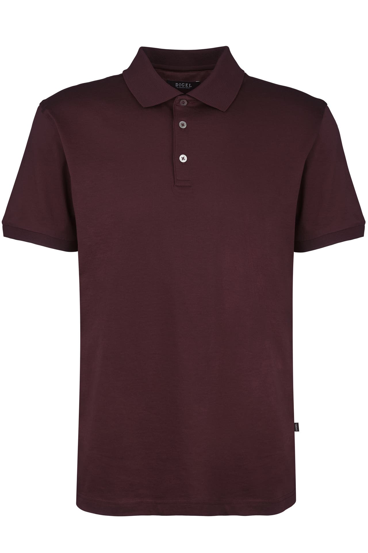 DIGEL Polo-Shirt Dimaz 1/2 Bordeaux, Bild 1