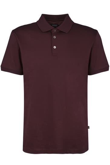 DIGEL Polo-Shirt Dimaz 1/2 Bordeaux