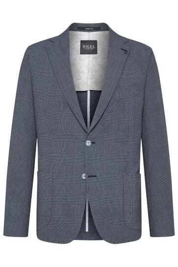 DIGEL Business-Sakko Edward Blaugrau Modern Fit