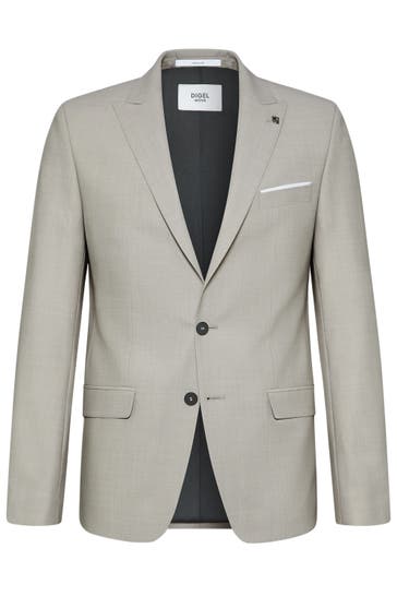 DIGEL Business-Sakko Norton Hellbeige Extra Slim Fit