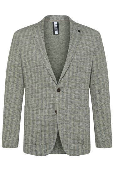 DIGEL Business-Sakko Andres-ST Graugrün Slim Fit
