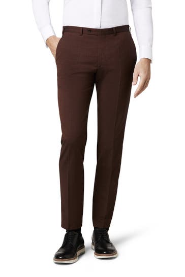 DIGEL Business-Hose Franco Rostbraun Slim