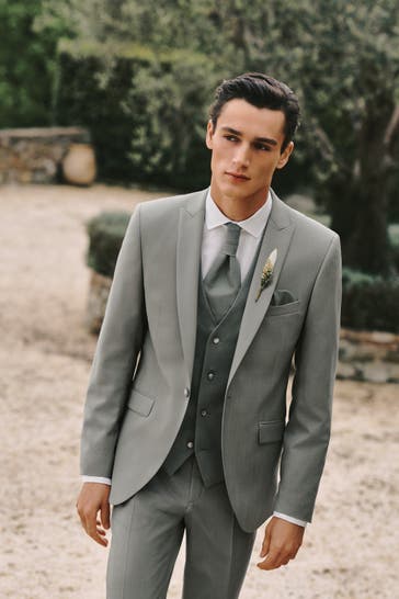 DIGEL Business-Sakko Raymond Grün Slim Fit