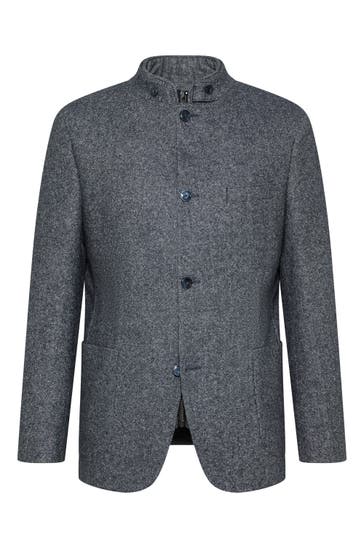 DIGEL Casual-Sakko Enver Blau Modern Fit