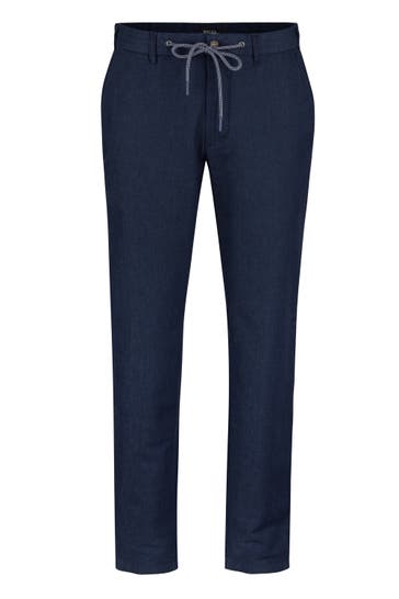 DIGEL Business-Hose Saro-W Dunkelblau Straight