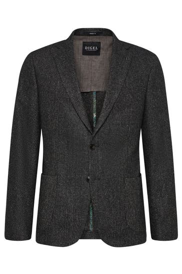 DIGEL Business-Sakko Edward-P Dunkelblau Modern Fit