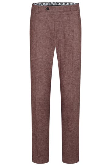 DIGEL Business-Hose Nilo Rotbraun Slim
