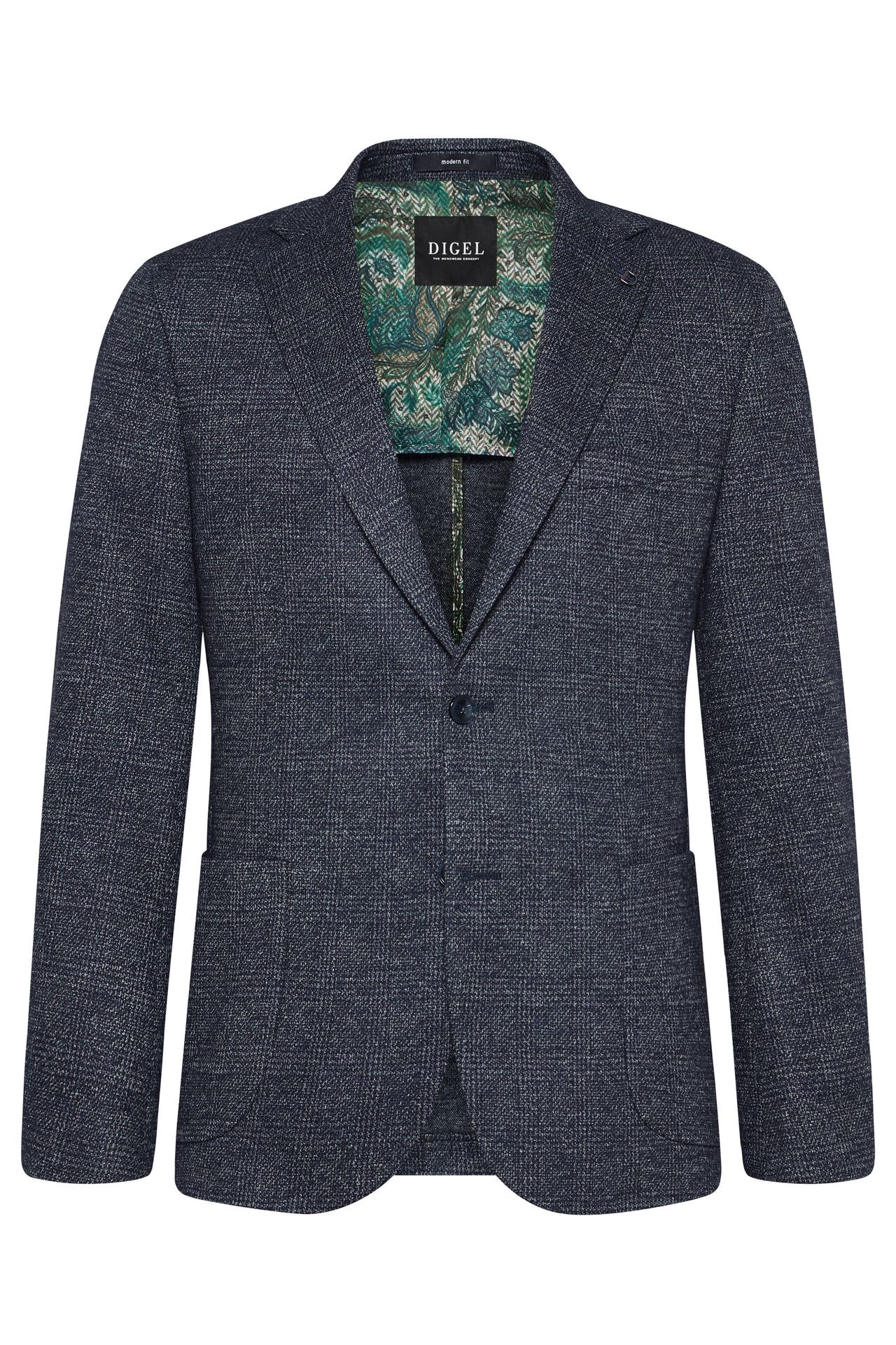 DIGEL Business-Sakko Edward-ST Blau Modern Fit, Bild 1