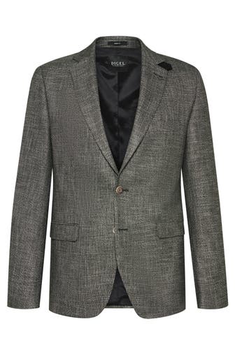 DIGEL Business-Sakko Ezzo-G Grün Modern Fit