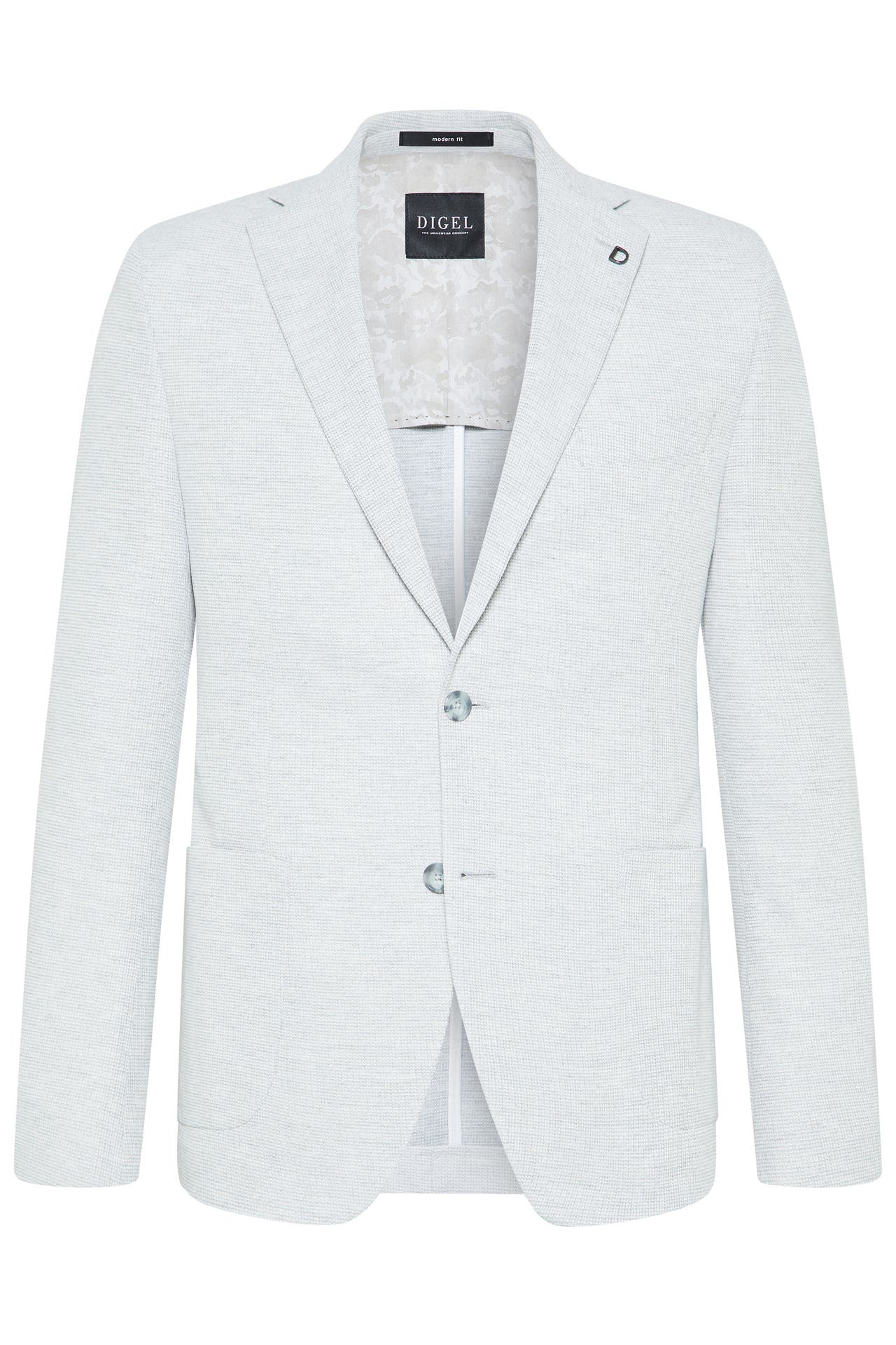 DIGEL Casual-Sakko Edward-ST Hellgrau Modern Fit, Bild 1
