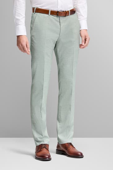 DIGEL Business-Hose Sergio Hellgrün Straight