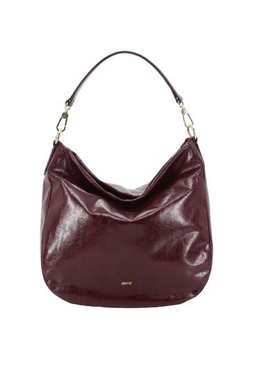 ABRO Schultertasche HEATHER bordeaux