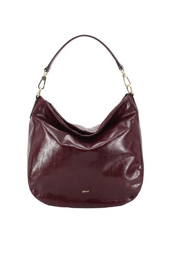 ABRO Schultertasche HEATHER bordeaux