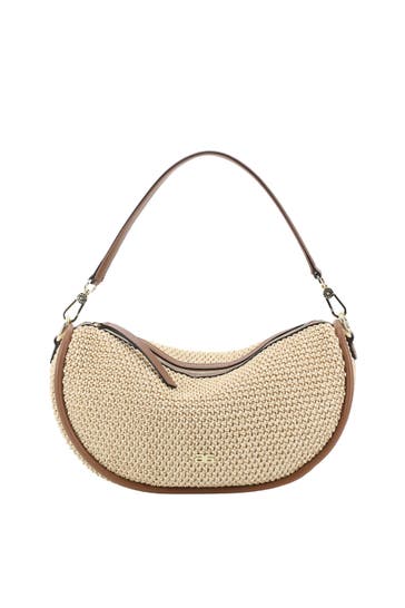 ABRO Schultertasche WILLOW natural