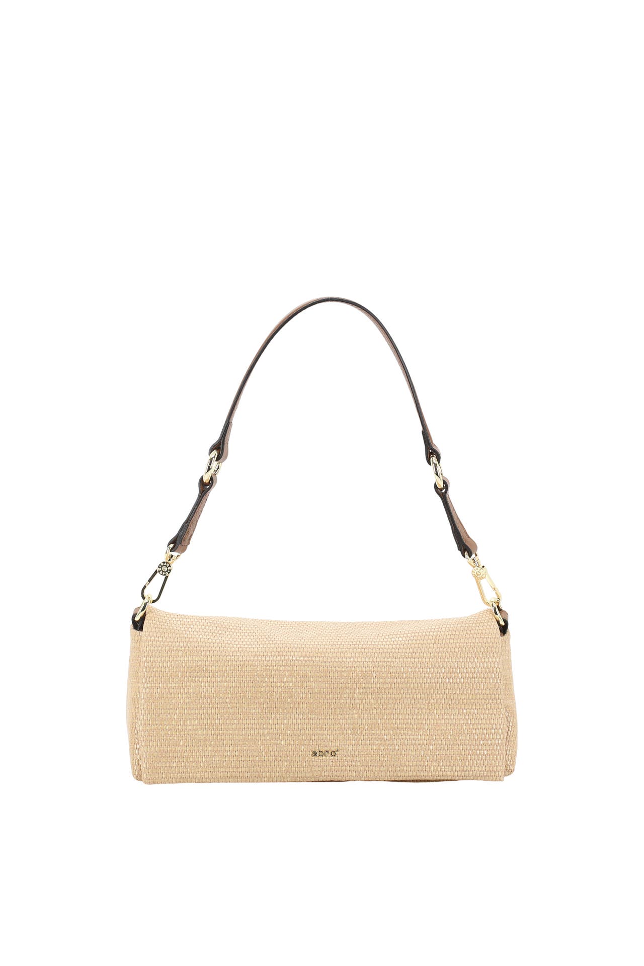 ABRO Schultertasche MILA natural/caramel, Bild 1