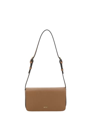 ABRO Schultertasche CHARMING caramel/cognac