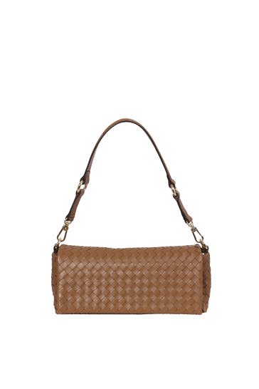 ABRO Schultertasche MILA caramel/cognac