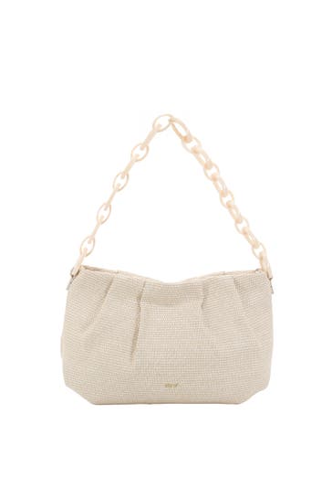 ABRO Schultertasche DAYA beige