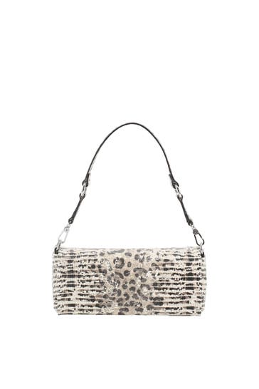 ABRO Schultertasche MILA beige